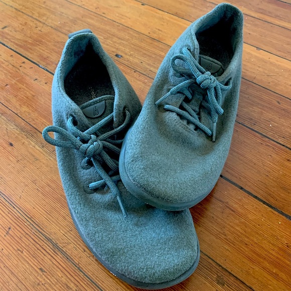 Allbirds Green Wool Runners (Men’s size 12) - Picture 1 of 3
